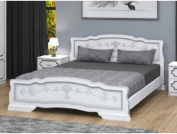 Кровать Карина-6 1800 Белый жемчуг