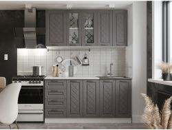 Кухня Агава МДФ 1600 трюфель