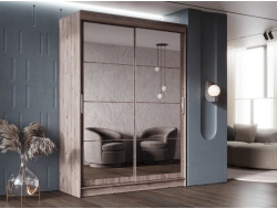 Шкаф-купе Гранд-1 Дуб Горный 1600 двери Зеркало
