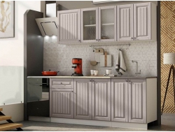 Кухня Хозяюшка МДФ 1800 мускат