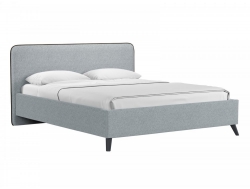 Кровать 1600 с основанием Миа арт. Bravo grey