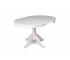 Стол СО 900 круглый раздвижной белая эмаль
